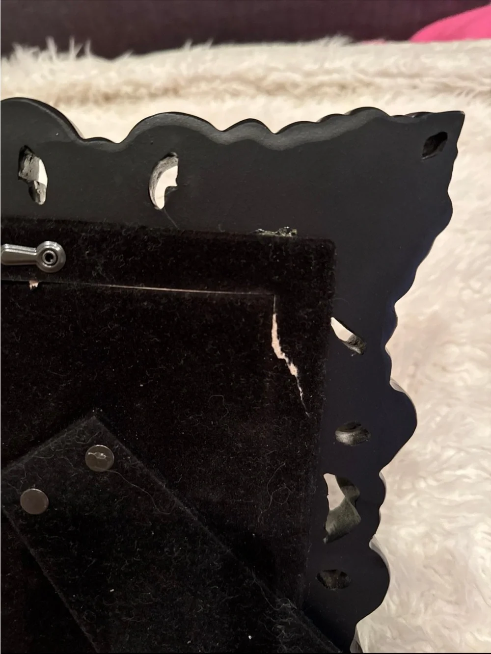 Baroque black Picture Frame